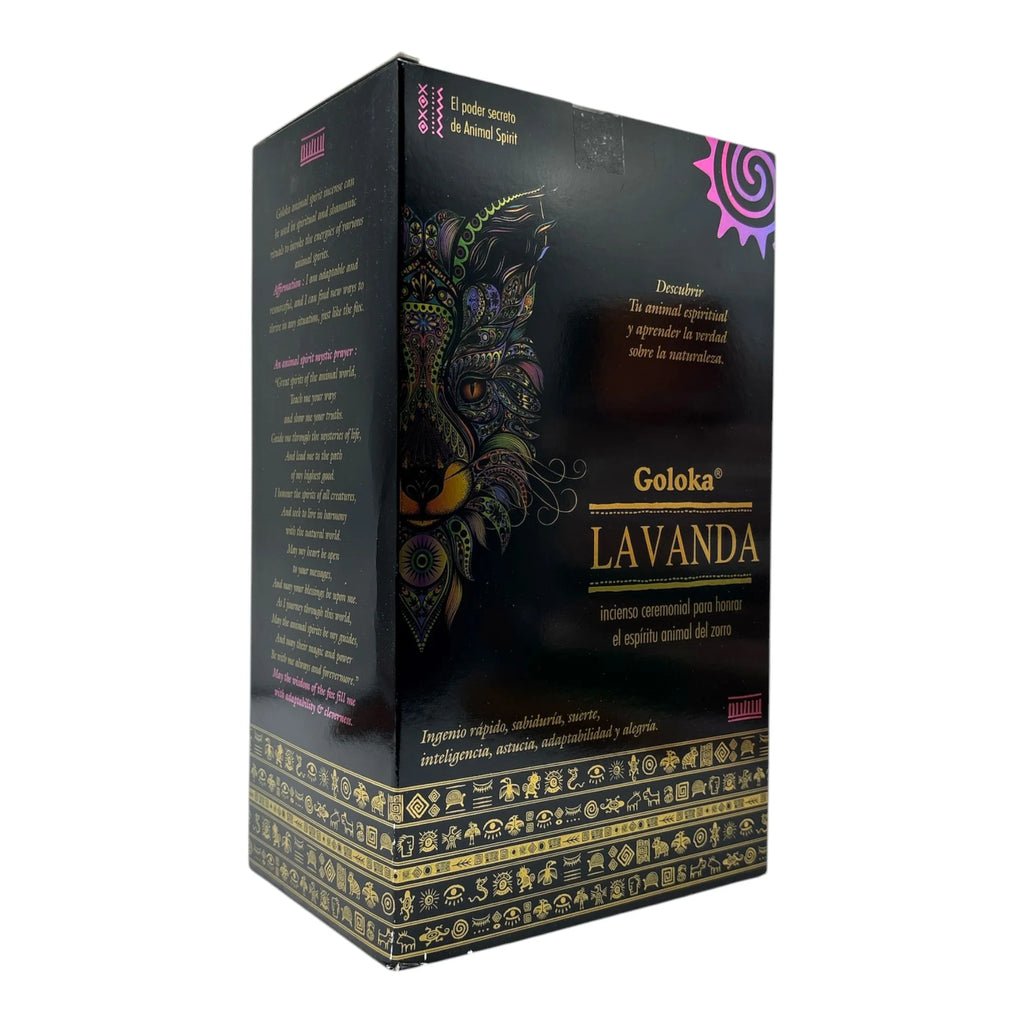 Incienso Orgánico Goloka Spirit Animal Zenya® – Lote Variado de 12 Fragancias, 25 g por Caja