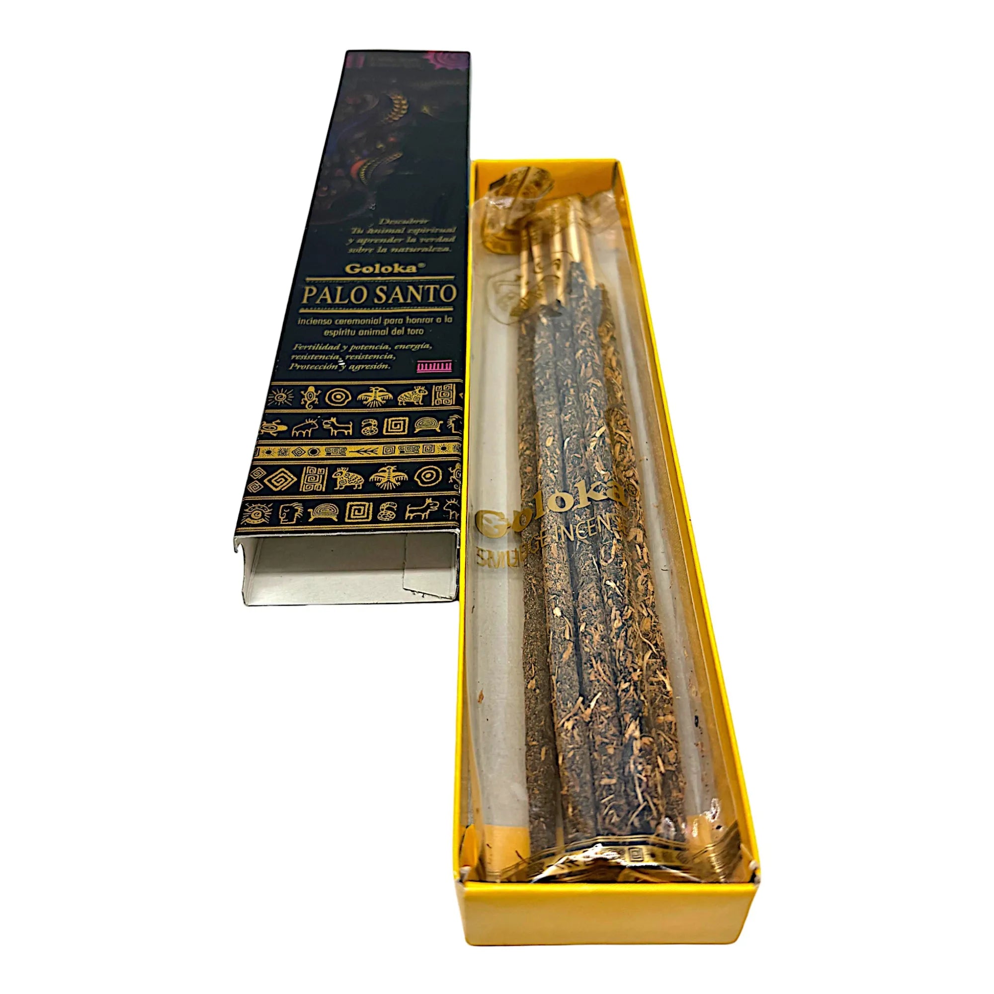 Incienso Orgánico Goloka Spirit Animal Zenya® – Lote Variado de 12 Fragancias, 25 g por Caja