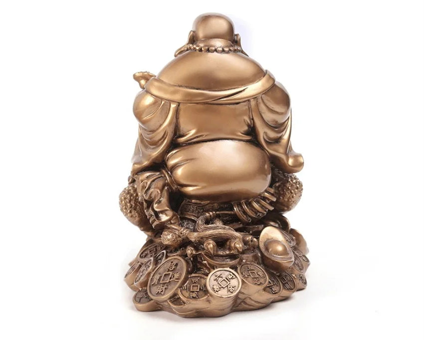 Estatua Feng Shui de Buda Maitreya Zenya® - Símbolo de Fortuna y Prosperidad