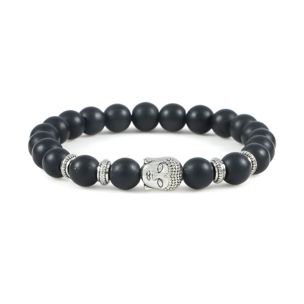 Pulsera Budista de Ojo de Tigre – Piedra Natural Reiki Zenya®