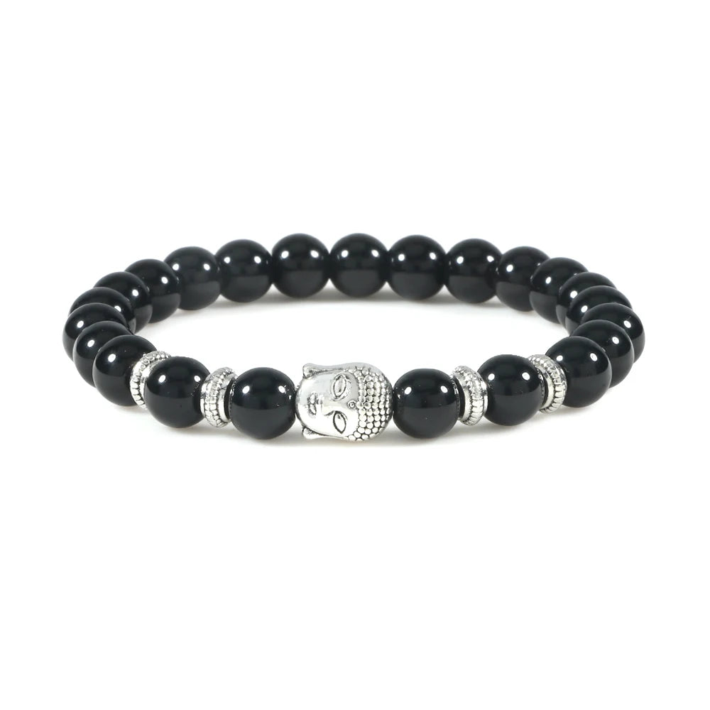 Pulsera Budista de Ojo de Tigre – Piedra Natural Reiki Zenya®