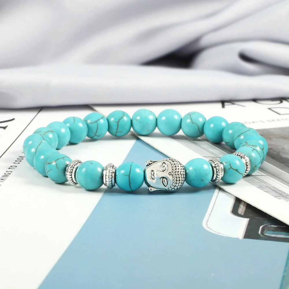 Pulsera Budista de Ojo de Tigre – Piedra Natural Reiki Zenya®