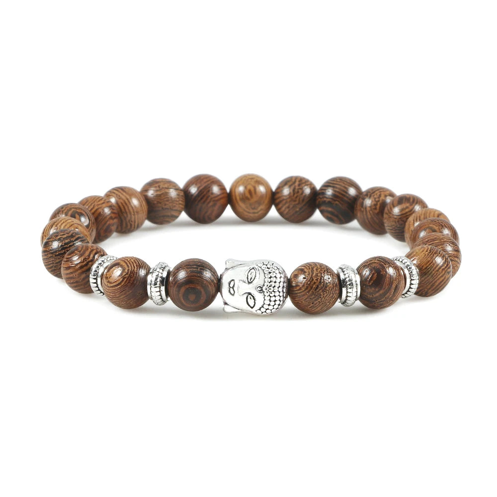 Pulsera Budista de Ojo de Tigre – Piedra Natural Reiki Zenya®