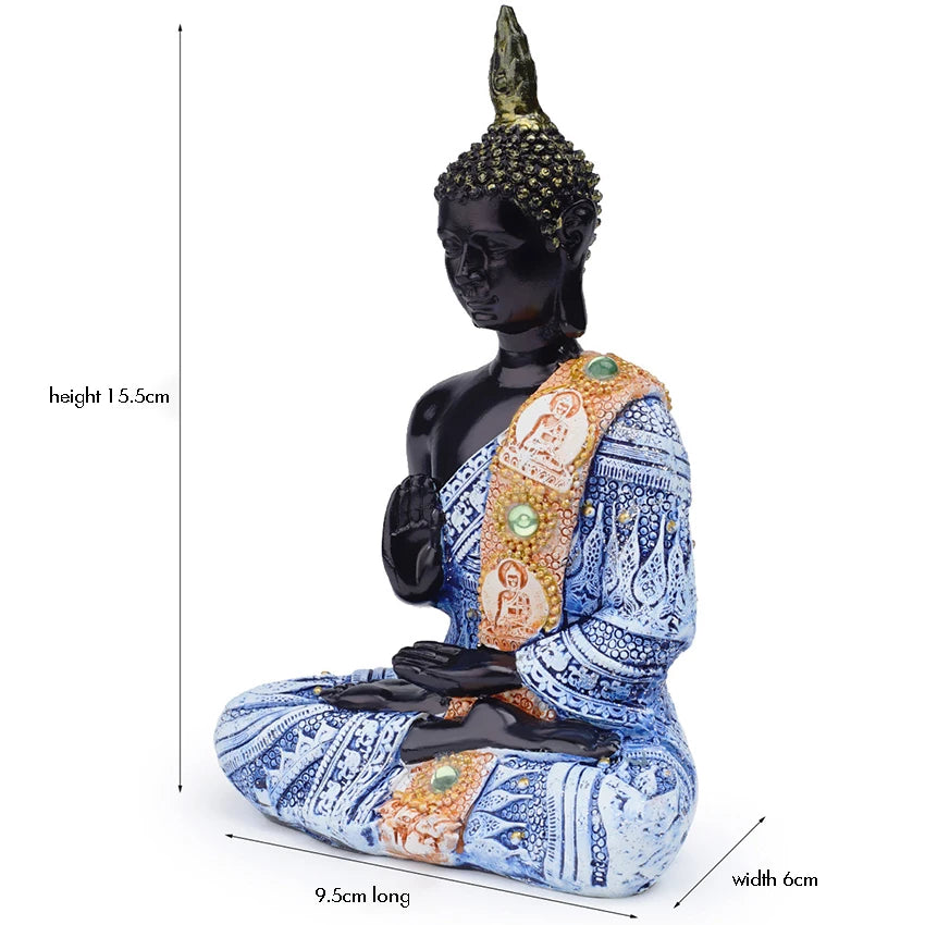 Estatua de Buda Sentado Tailandés Zenya® – Decoración Zen