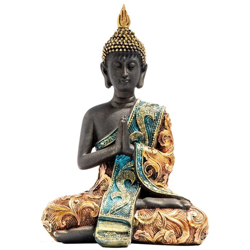Estatua de Buda de Tailandia de Resina Hecha a Mano Zenya® – Escultura Feng Shui