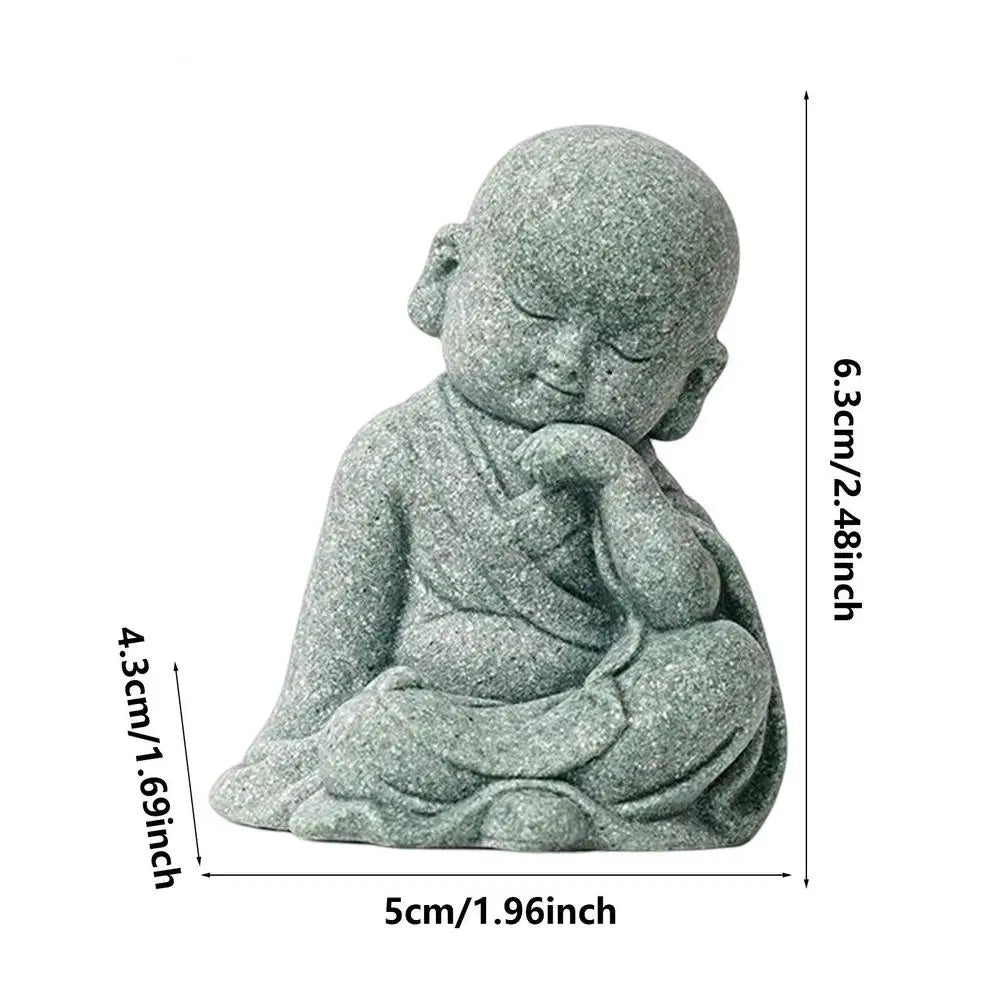 Figuras mini de Monjes Budistas ZENYA®– Paz, Armonía y Decoración Zen