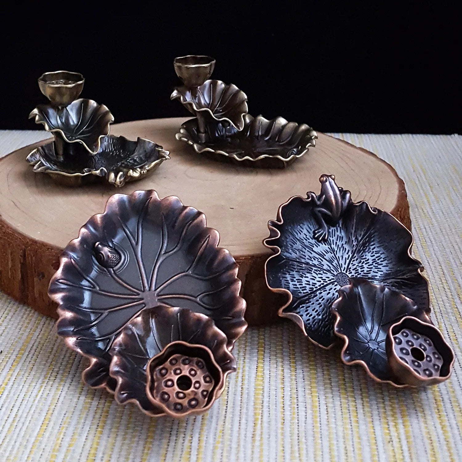 Quemador de Incienso Zenya® – Plato Loto