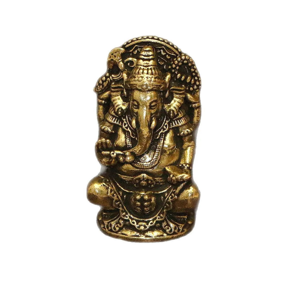 Pequeña Estatua de Ganesha ZENYA® – Tradición y Serenidad