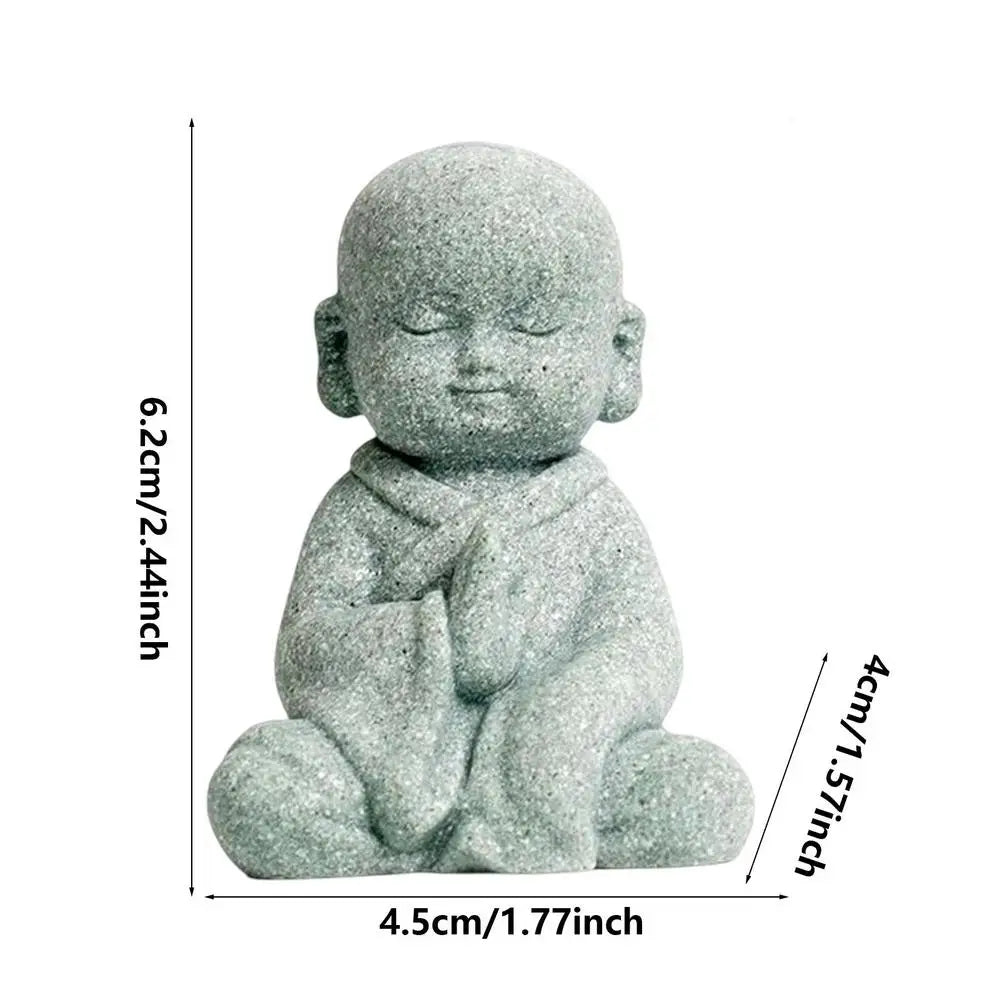 Figuras mini de Monjes Budistas ZENYA®– Paz, Armonía y Decoración Zen