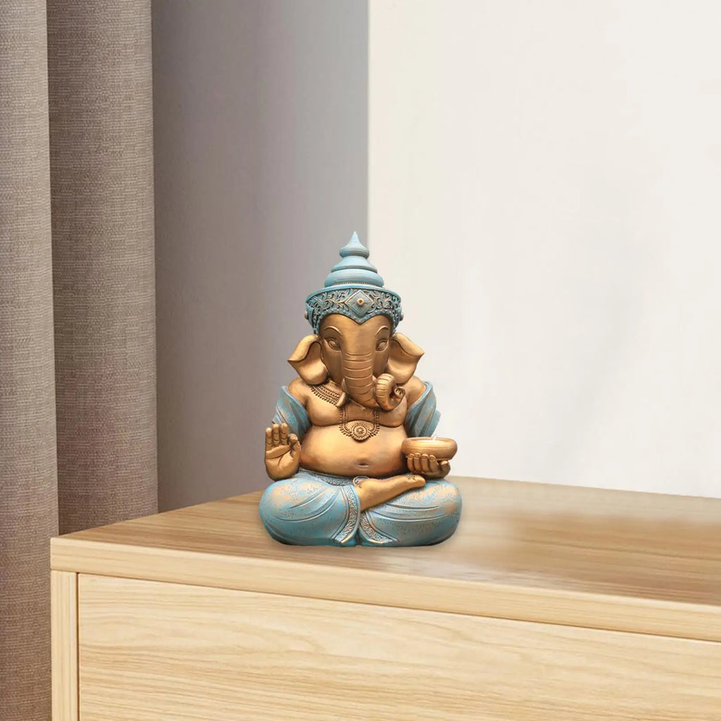 Estatua de Ganesha de Resina Zenya®  – Escultura Hindú