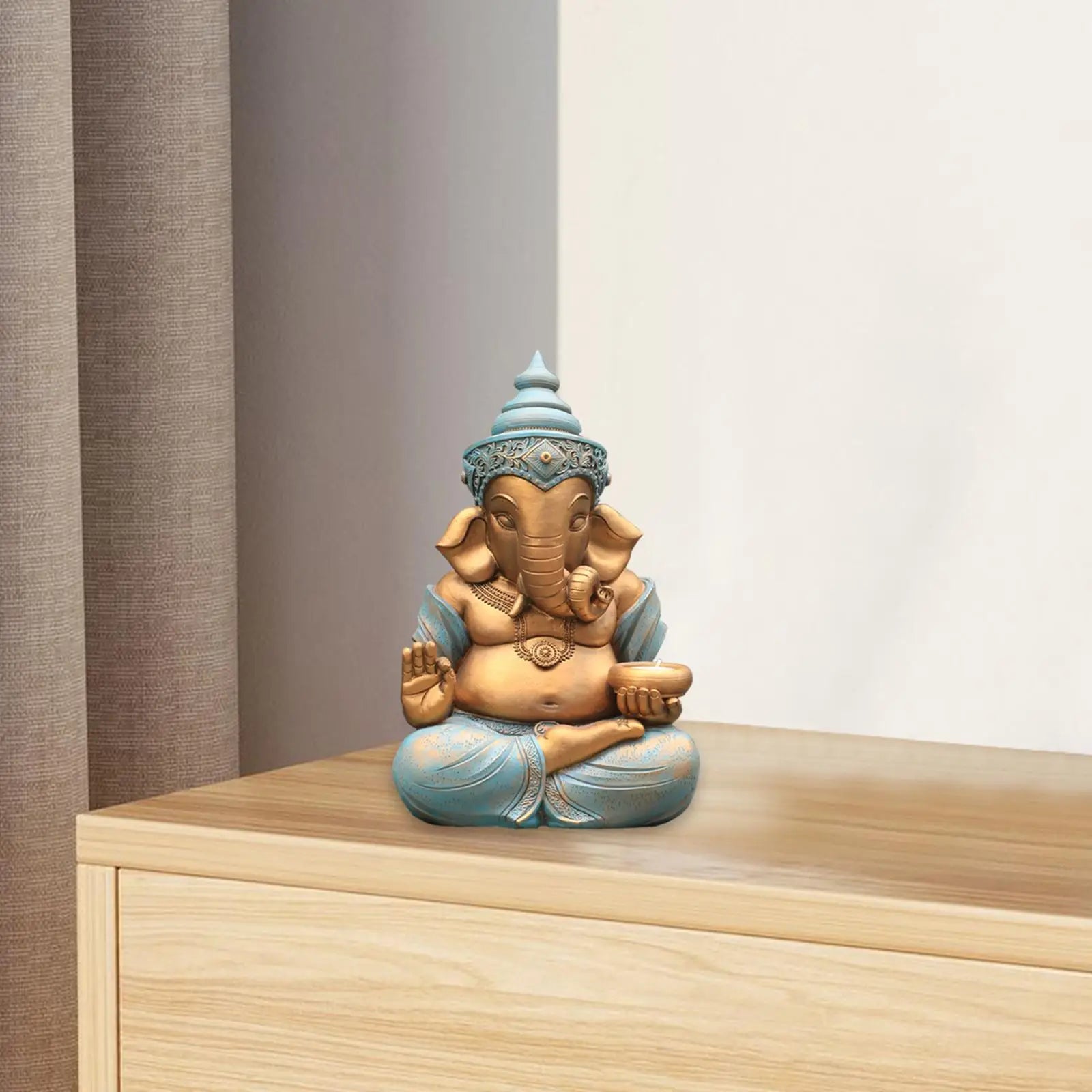 Estatua de Ganesha de Resina Zenya®  – Escultura Hindú