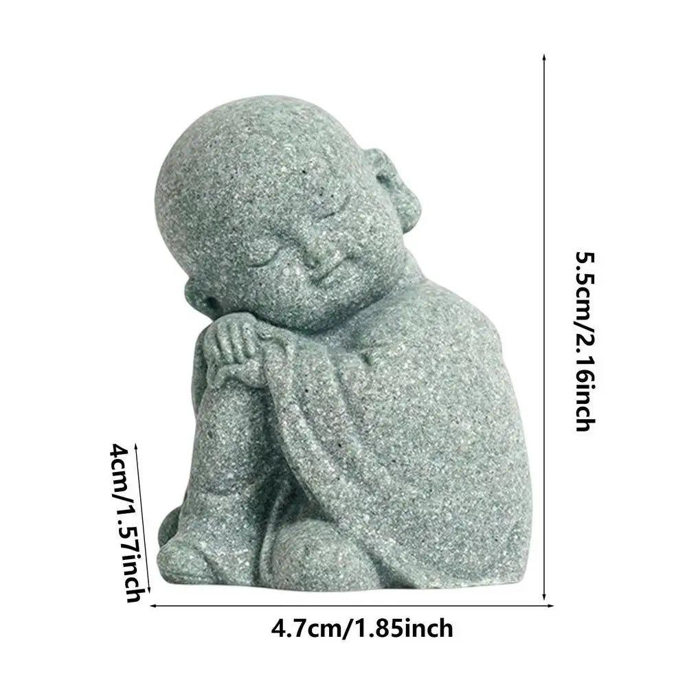 Figuras mini de Monjes Budistas ZENYA®– Paz, Armonía y Decoración Zen