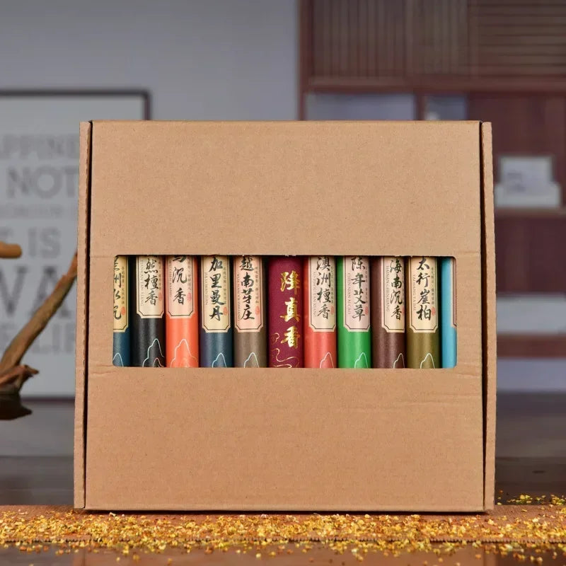 Incienso Natural Zenya® – Set de Fragancias de Madera