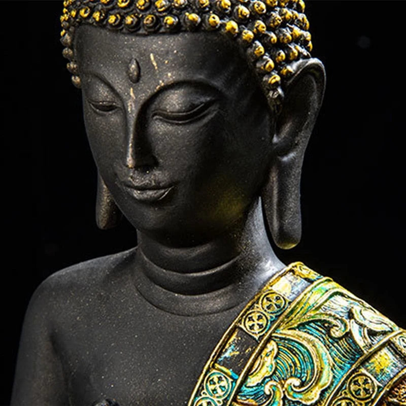 Estatua de Buda de Tailandia de Resina Hecha a Mano Zenya® – Escultura Feng Shui